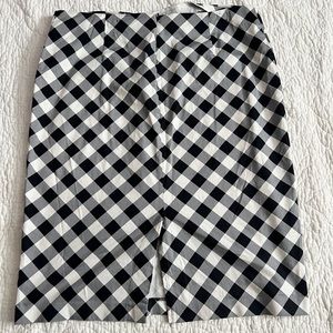 7th Ave New York & Company Black and White straight skirt